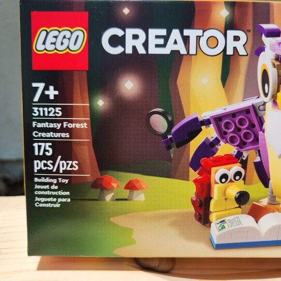 NEW LEGO Creator 3-in-1 Fantasy Forest Creatures 31125 Set Woodland Animal Owl - Picture 4 of 10